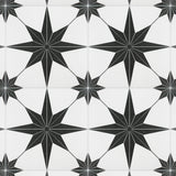 Stella Nero 9-3/4 in. x 9-3/4 in. Porcelain Floor and Wall Tile (10.88 sq. ft./Case)