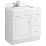 Wyndham 48 in. W x 21 in. D Ready to Assemble Bath Vanity Cabinet Only in Espresso