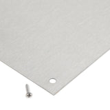 8 in. x 34 in. Satin Stainless-Steel Commercial Kick Plate - Super Arbor