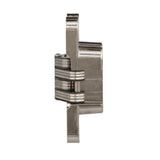 3/4 in. x 3-3/4 in. Satin Nickel Invisible Hinge - Super Arbor