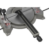 12 in. Sliding Compound Miter Saw with Laser - Super Arbor