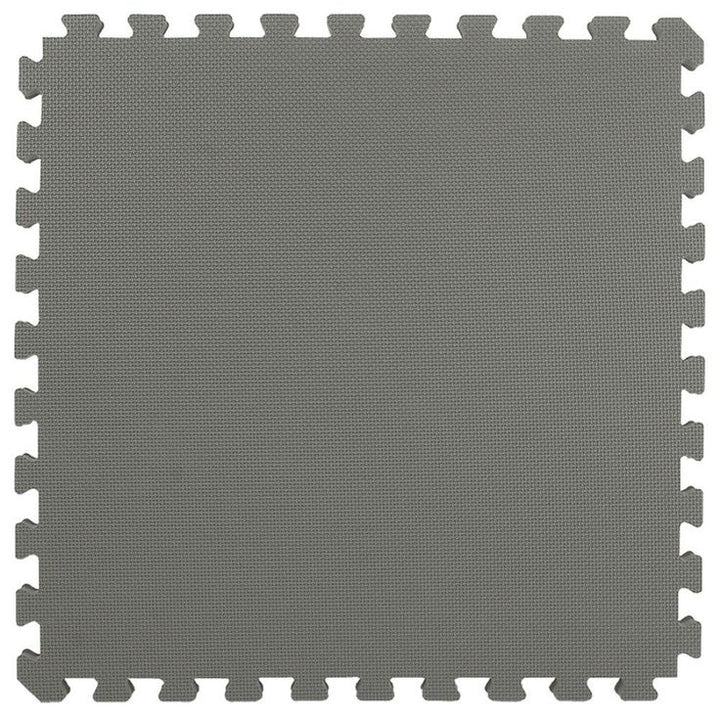 Greatmats Home MMA BJJ Black/Gray 24 in. x 24 in. x 1-5/8 in. Foam Interlocking Floor Tile (Case of 10)