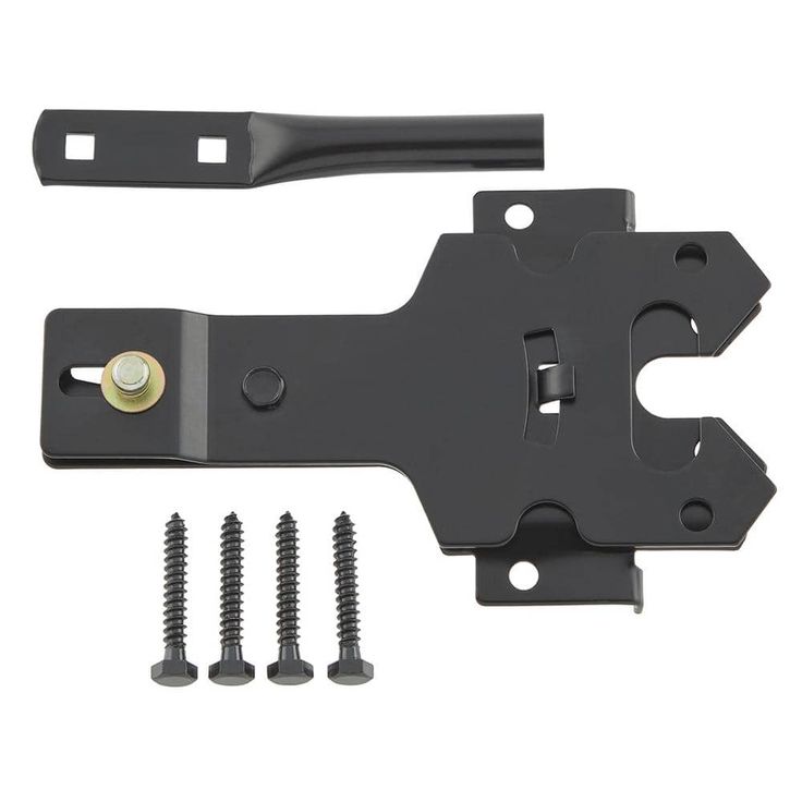 Everbilt Black Deluxe Post Latch