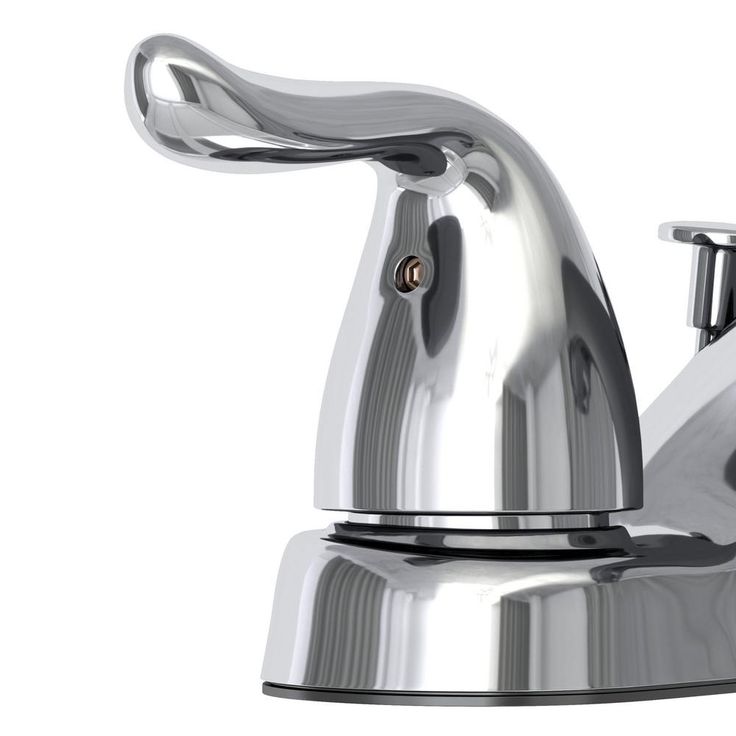 Constructor 4 in. Centerset 2-Handle Bathroom Faucet in Chrome