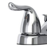Constructor 4 in. Centerset 2-Handle Bathroom Faucet in Chrome