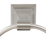 Leonard Collection 4-Piece Bathroom Hardware Kit in Satin Nickel - Super Arbor