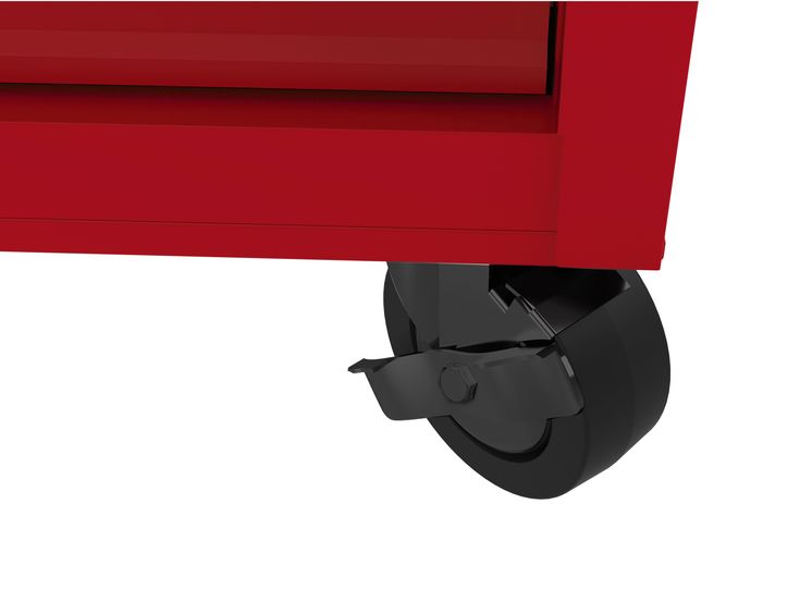 Kobalt 46.1-in L x 37.2-in H 9-Drawers Rolling Red Wood Work Bench