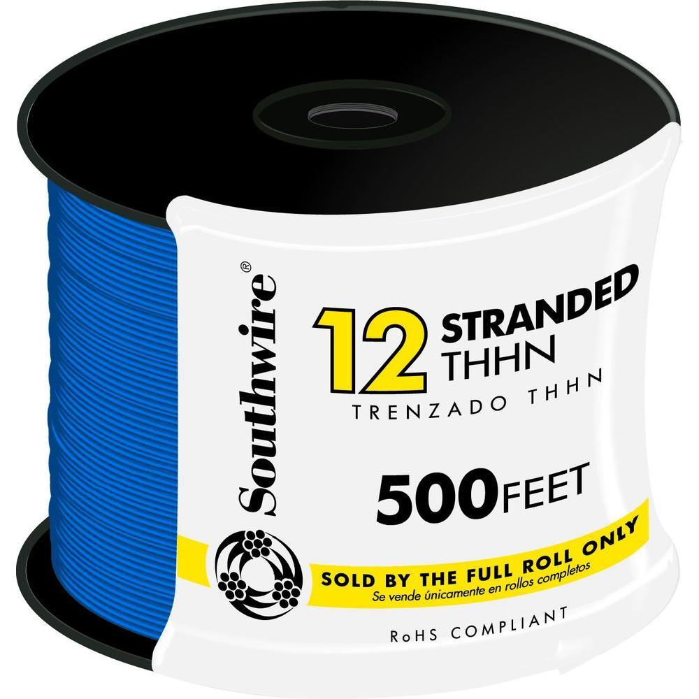 500 ft. 12 White Stranded CU THHN Wire - Super Arbor