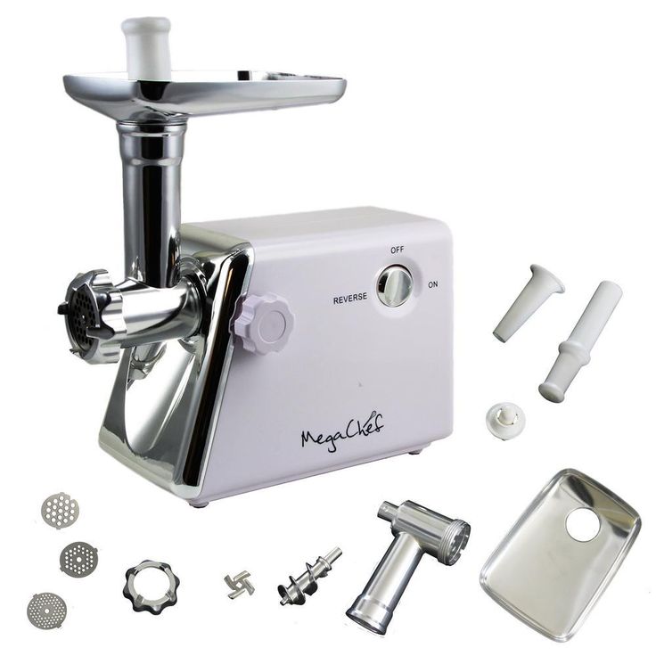 MG-700 1200W Meat Grinder with Sausage and Kibbe Attachments