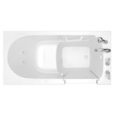Value Series 60 in. Right Hand Walk-In Whirlpool Bathtub in White - Super Arbor