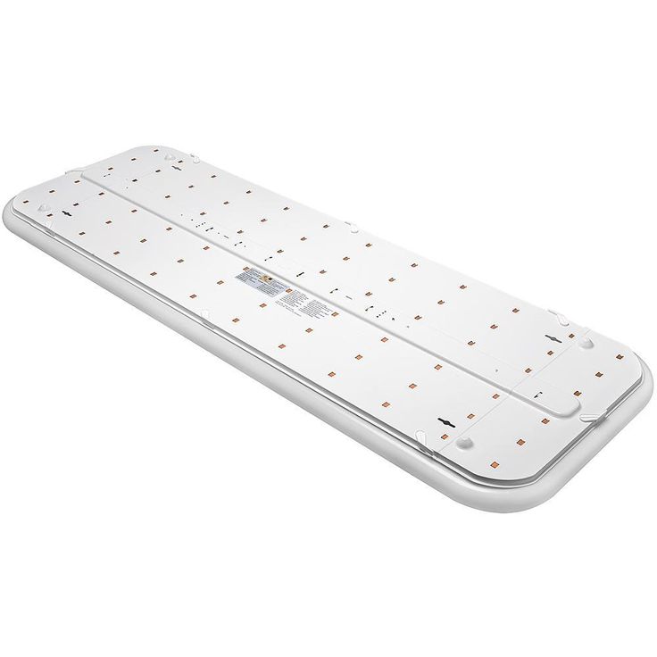 4 ft. x 1.5 ft. White Traditional LED Ceiling Flushmount