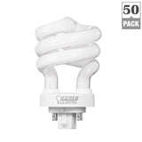 13-Watt Equivalent CFLNI Spiral 4-Pin G24Q-1 Base Soft White (2700K) Compact Fluorescent CFL Light Bulb (50-Pack)
