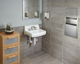 Delta Ara Stainless 2-handle 4-in Centerset WaterSense Bathroom Sink Faucet with Drain