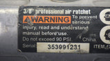 Central Pneumatic 3/8 in. Air Ratchet Wrench, Item 47214