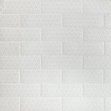 Bond Tile Wembley Snowflake 3 in. x 9 in. Matte Ceramic Subway Wall Tile (30 Pieces 5.16 Sq. Ft. / Box)