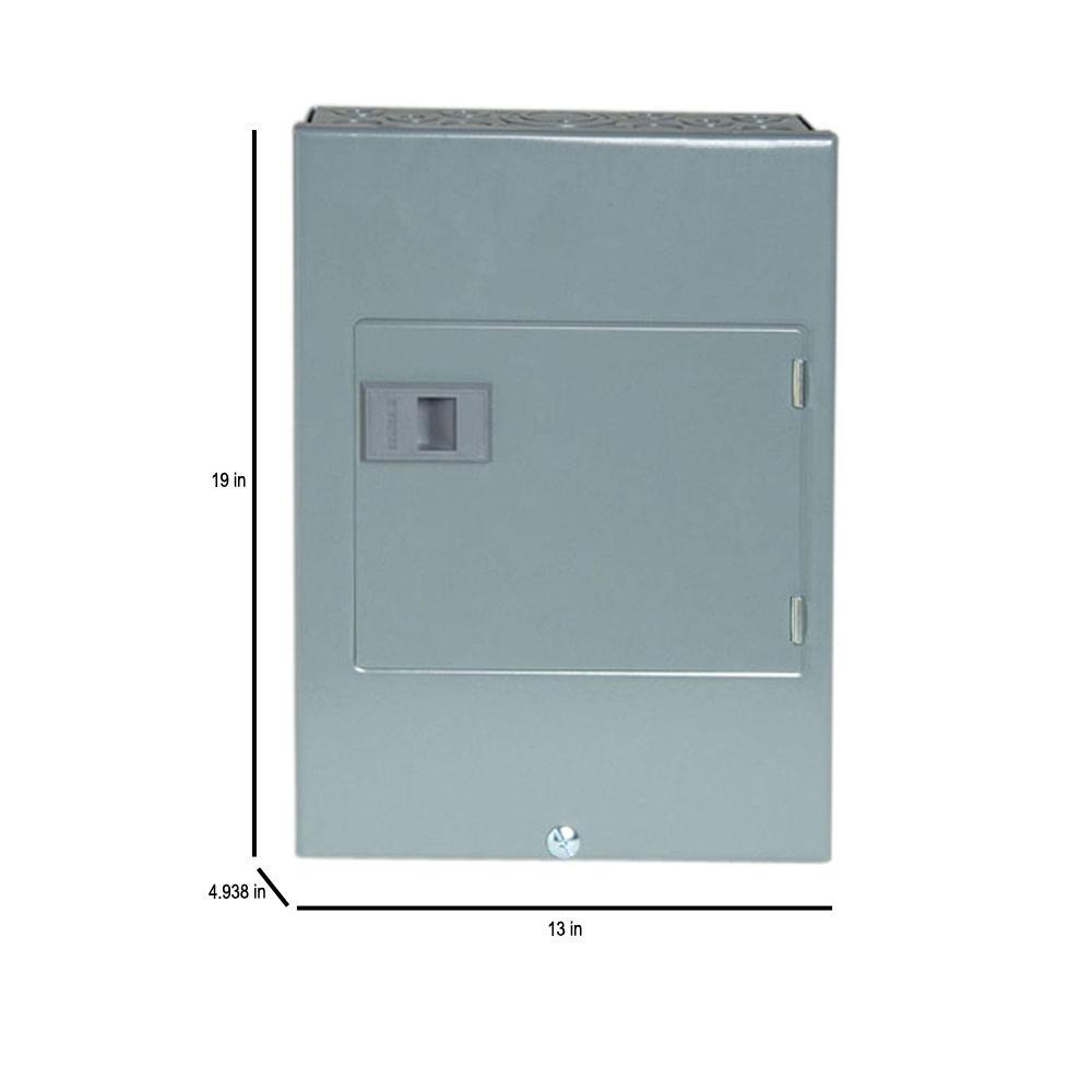 QO 60-Amp 4-Space 8-Circuit Generator Main Breaker Indoor Manual Transfer Switch - Super Arbor