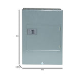 QO 60-Amp 4-Space 8-Circuit Generator Main Breaker Indoor Manual Transfer Switch - Super Arbor