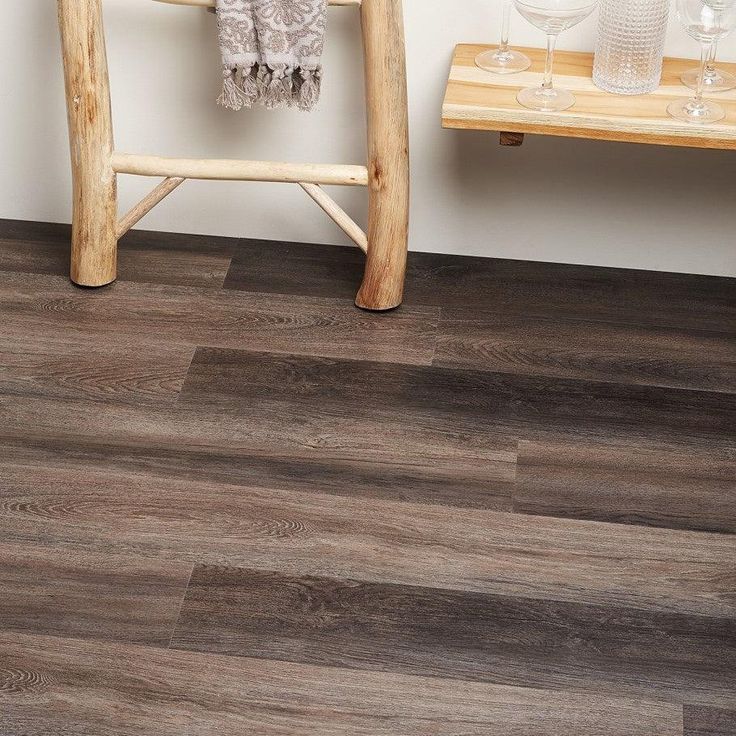 Bond Tile Polaris 28mil Aged Oak 6 in. x 48 in. Glue Down Luxury Vinyl Tile (8 Pieces 36 Sq. Ft. / Box)