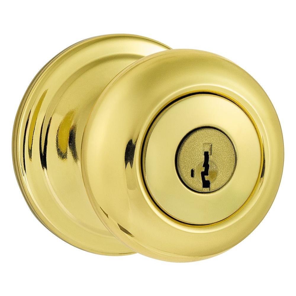 Juno Satin Nickel Entry Door Knob Featuring SmartKey Security with Microban Antimicrobial Technology - Super Arbor