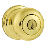 Juno Satin Nickel Entry Door Knob Featuring SmartKey Security with Microban Antimicrobial Technology - Super Arbor
