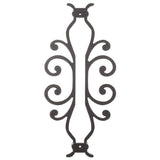 American Heritage 15 in. x 7-5/8 in. Aluminum White Baluster Centerpiece - Super Arbor