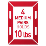 3M Command White Medium Picture Hanging Strips, 12 Pairs (Value Pack)