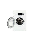 GE 2.4-cu ft High Efficiency Stackable Steam Cycle Front-Load Washer (White) ENERGY STAR, 24-inch, Model GFW148SSMWW