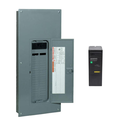 QO 200 Amp 42-Space 42-Circuit Indoor Main Breaker Qwik-Grip Plug-On Neutral Load Center with Surge SPD Value Pack - Super Arbor