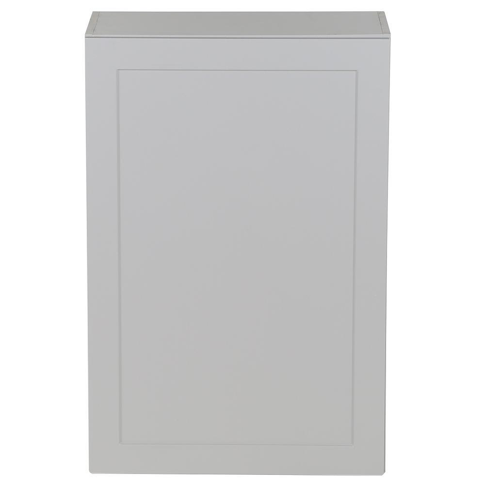 Cambridge Shaker Assembled 30x42x12.5 in. Wall Cabinet with 2 Soft Close Doors in White - Super Arbor