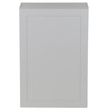 Cambridge Shaker Assembled 30x42x12.5 in. Wall Cabinet with 2 Soft Close Doors in White - Super Arbor