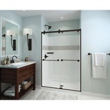 Classic 400 34 in. x 48 in. Single Threshold Alcove Shower Base in High Gloss White - Super Arbor