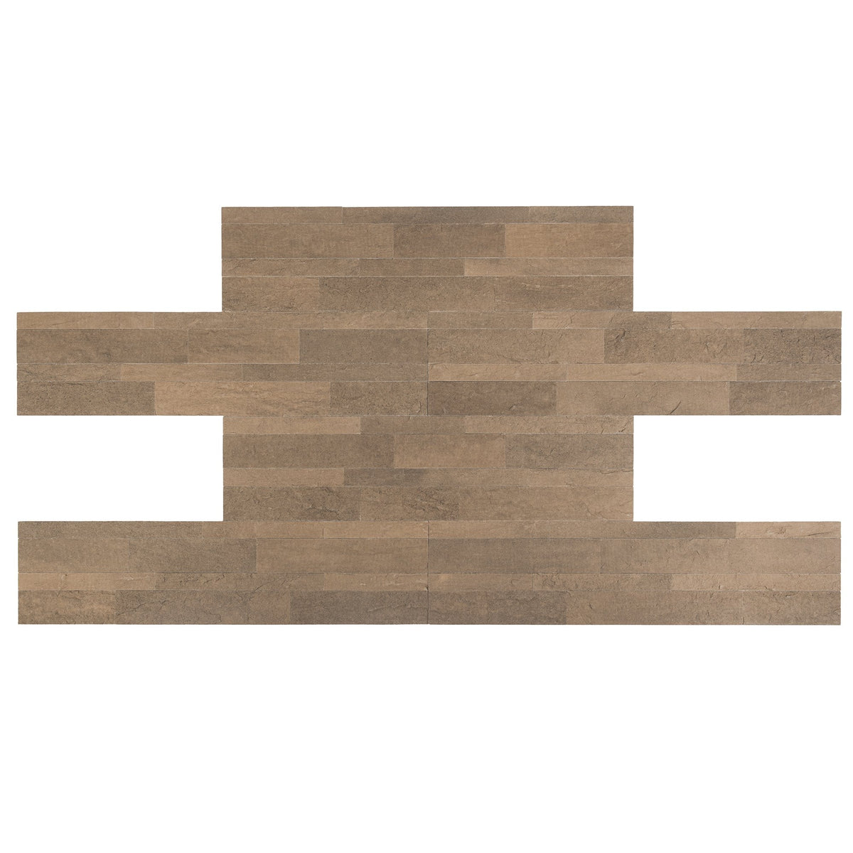 Achim Bolder Stone 6 in. x 24 in. Peel-and-Stick Vinyl Backsplash, Mocha – 6 Tiles/6 sq. ft.