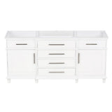 Berkeley 48 in. Vanity Cabinet Only in White - Super Arbor