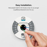 Nest Learning Thermostat 3rd Gen in White 10-pack - Super Arbor