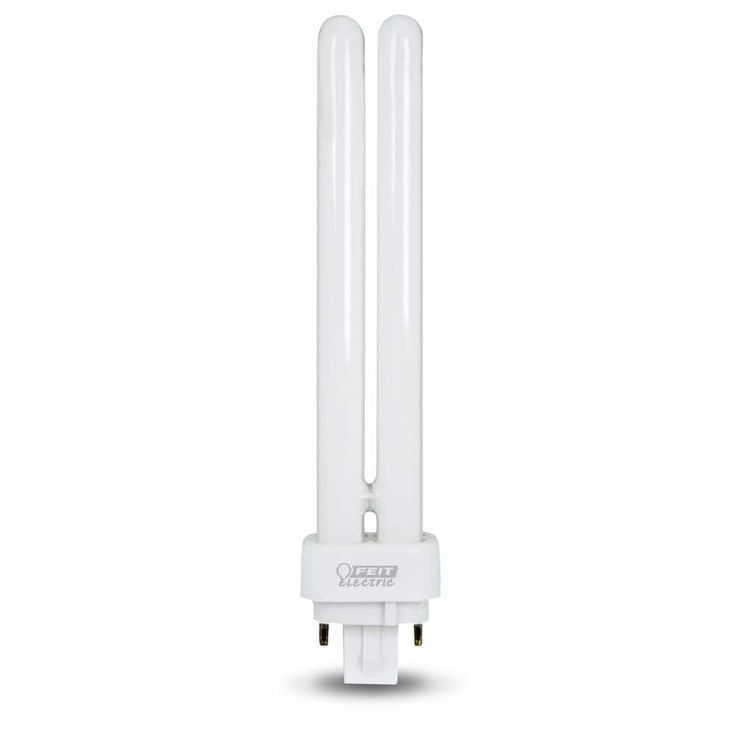 26-Watt Equivalent PL CFLNI Quad Tube 4-Pin G24Q-3 Base Compact Fluorescent CFL Light Bulb, Soft White 2700K (1-Bulb)
