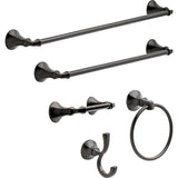 Delta Ashlyn Rubbed Bronze Ii Wall Mount Pivot Toilet Paper Holder