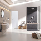 Rainshower Cosmopolitan 1-Spray 12 in. Ceiling Mount Fixed Rain Shower Head in StarLight Chrome - Super Arbor