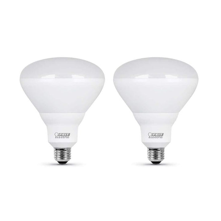 Feit Electric 65-Watt Equivalent BR40 Dimmable CEC Title 20 Compliant LED ENERGY STAR 90+ CRI Flood Light Bulb, Daylight (2-Pack)
