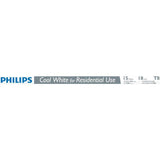 Philips 18 in. 15-Watt 4100K Linear T8 Fluorescent Light Bulb Cool White (30-Pack)