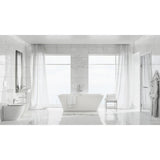 St. Tropez Elongated Toilet Bowl Only in Glossy White - Super Arbor