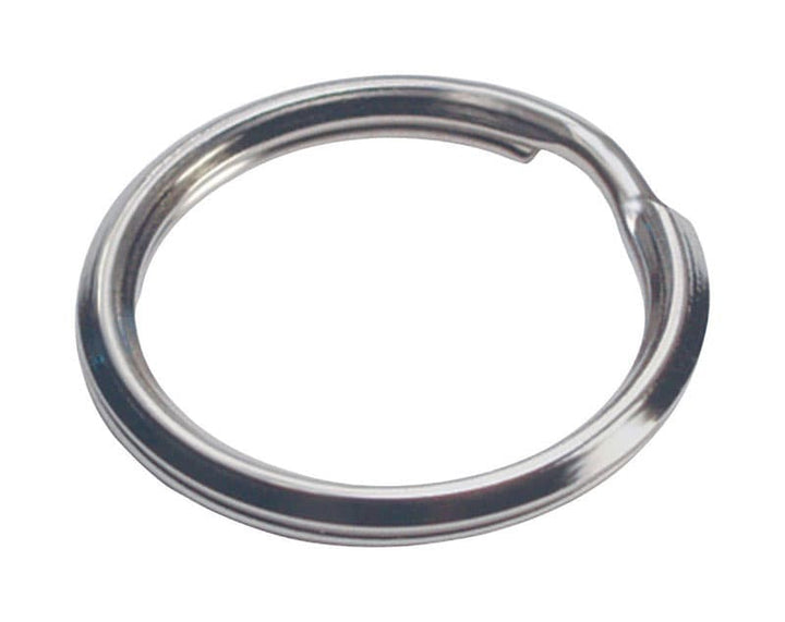 Hillman 1-1/8 in. Tempered Steel Multicolored Split/Cable Key Rings