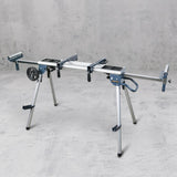 Deluxe Rolling MIter Saw Stand with Trays - Super Arbor