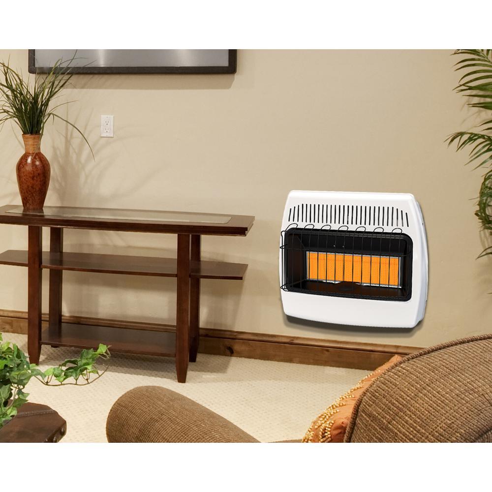 30,000 BTU Natural Gas Infrared Natural Gas Wall Heater - Super Arbor