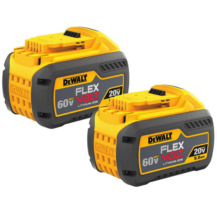 FLEXVOLT 20-Volt /60-Volt MAX Lithium-Ion 9.0Ah Battery Pack (2-Pack)