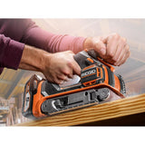 18-Volt Cordless Brushless 3 in. x 18 in. Belt Sander with 1.5 Ah Lithium-Ion Battery - Super Arbor