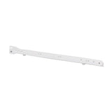 17-3/4 in. White Painted Steel Bottom-Mount Self-Closing Drawer Slides (1-pair)