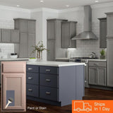 Hampton Assembled 28.5x34.5x16.5 in. Lazy Susan Corner Base Kitchen Cabinet in Unfinished Beech