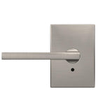 Custom Latitude Satin Nickel Century Trim Dummy Door Lever (2-pack) - Super Arbor