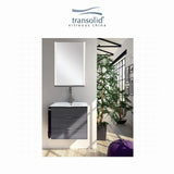 Juliette 49 in. W x 22 in. D Vitreous China Vanity Top in White with Single Faucet Hole - Super Arbor