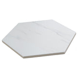 Merola Tile Eterno Carrara Hex 8-5/8 in. x 9-7/8 in. Porcelain Floor and Wall Tile (11.56 sq. ft. / case)